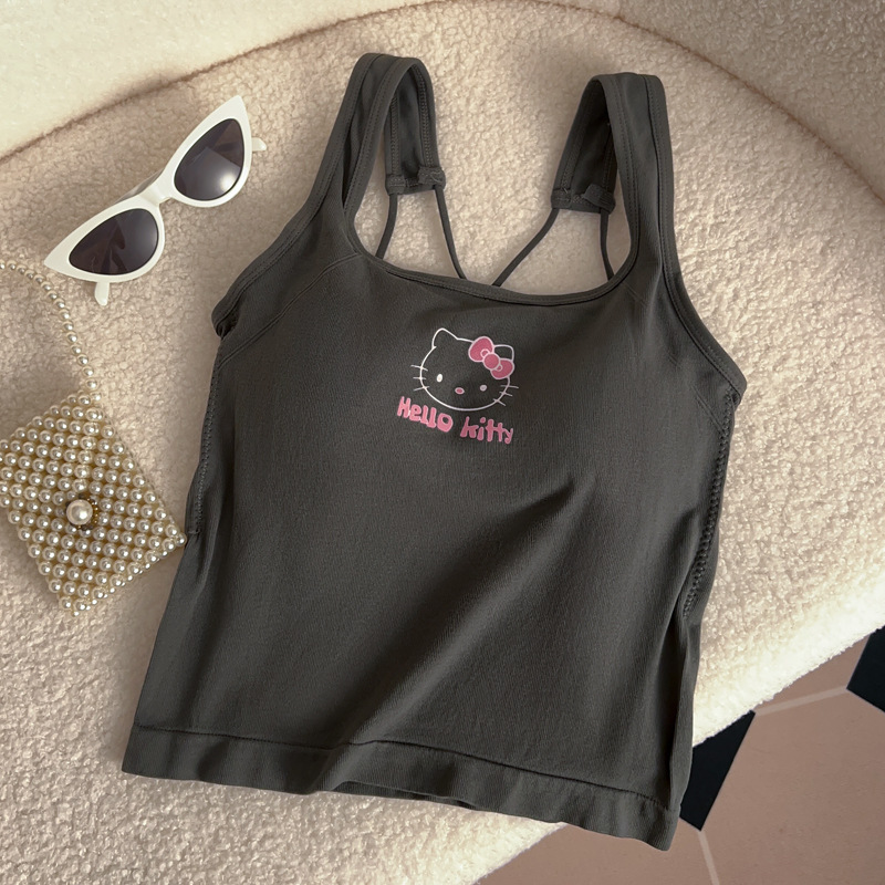 Summer Clothing Set For Girls - Anime Hello Kittys Fashion Women Clothing