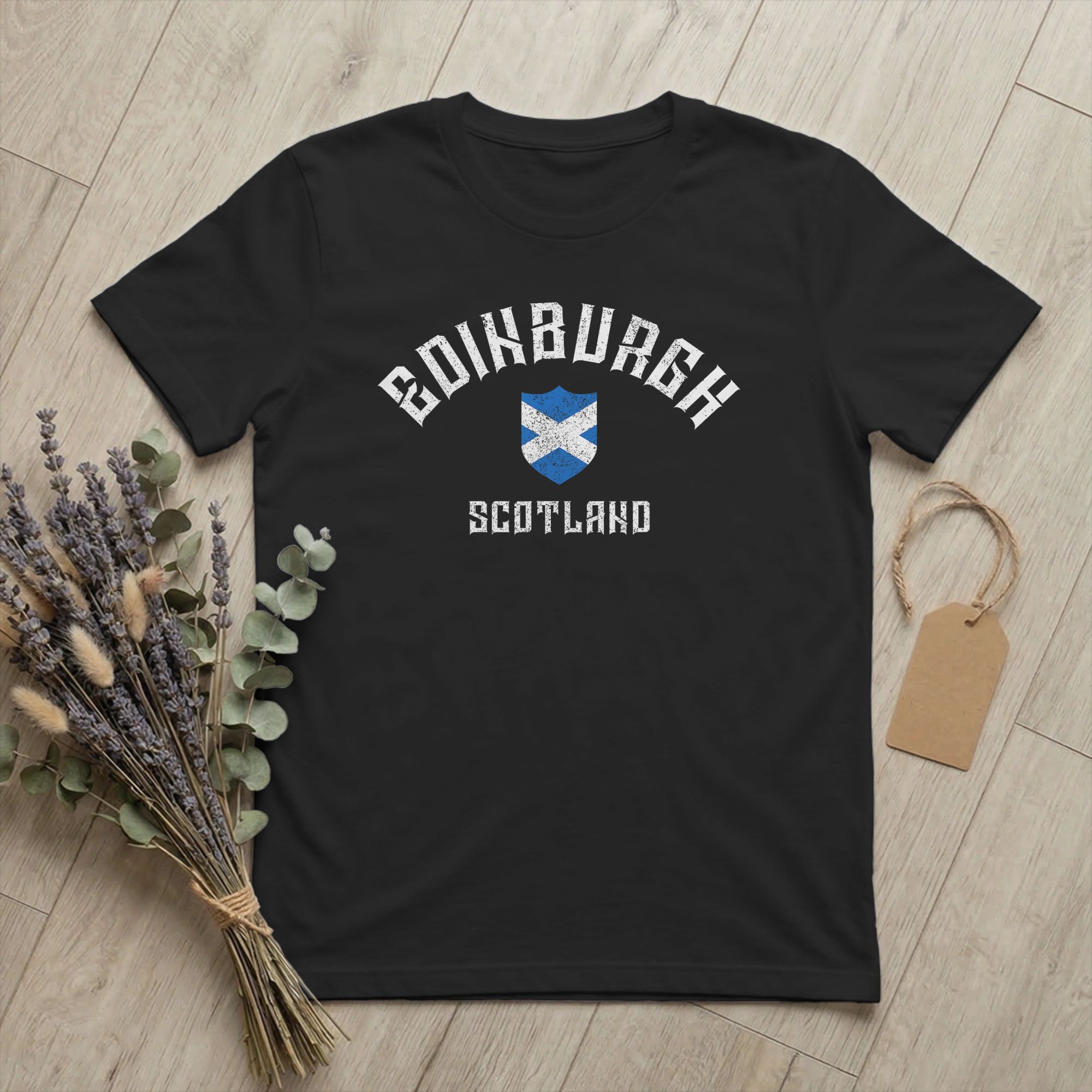 Summer Clothing Uk Men - Edinburgh Scotland United Kingdom T Shirt