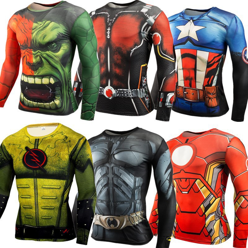 Summer Clothing Europe - Anime Superhero Cosplay Costume Long Sleeves
