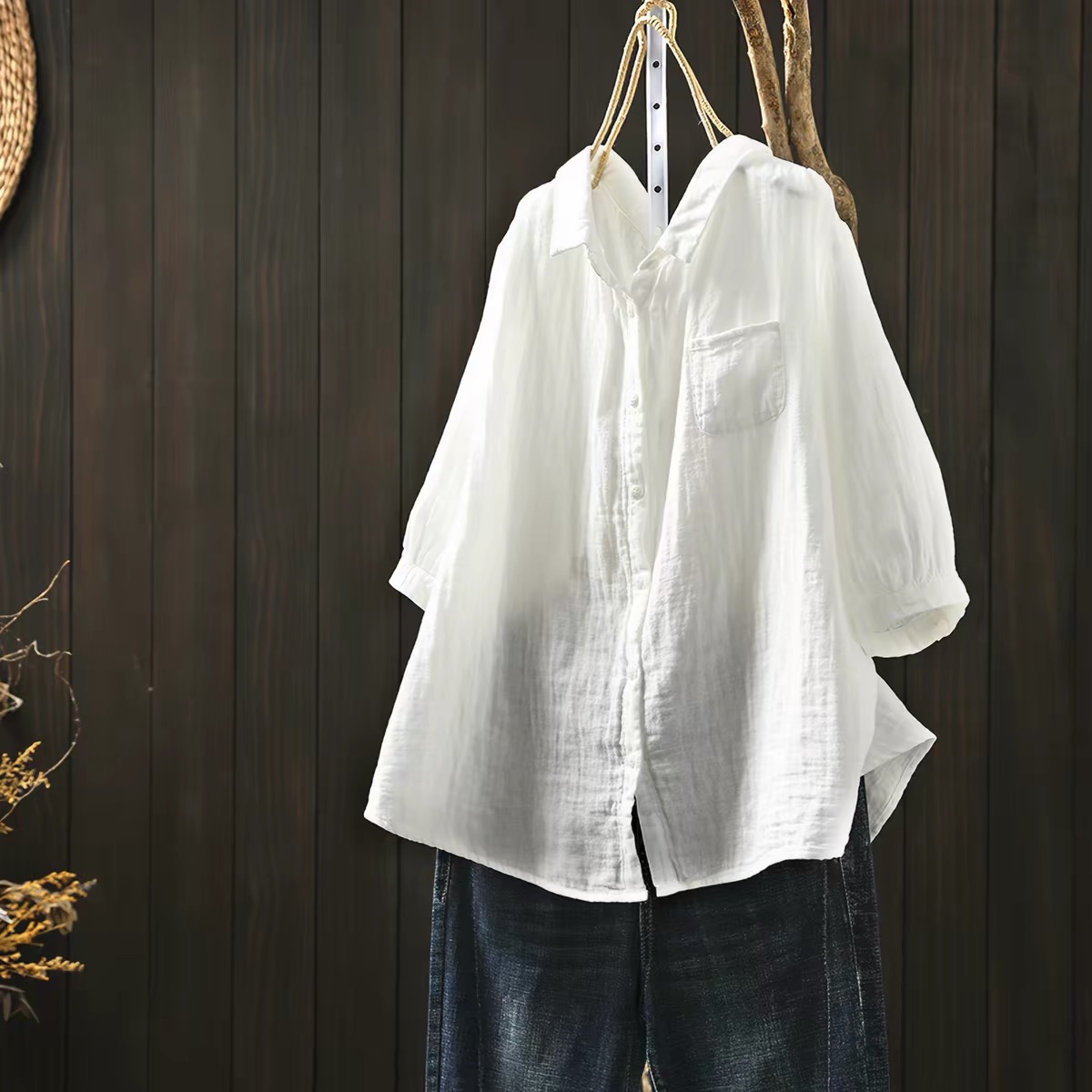 Summer Clothing Yarn - Plus size women clothing Japanese style