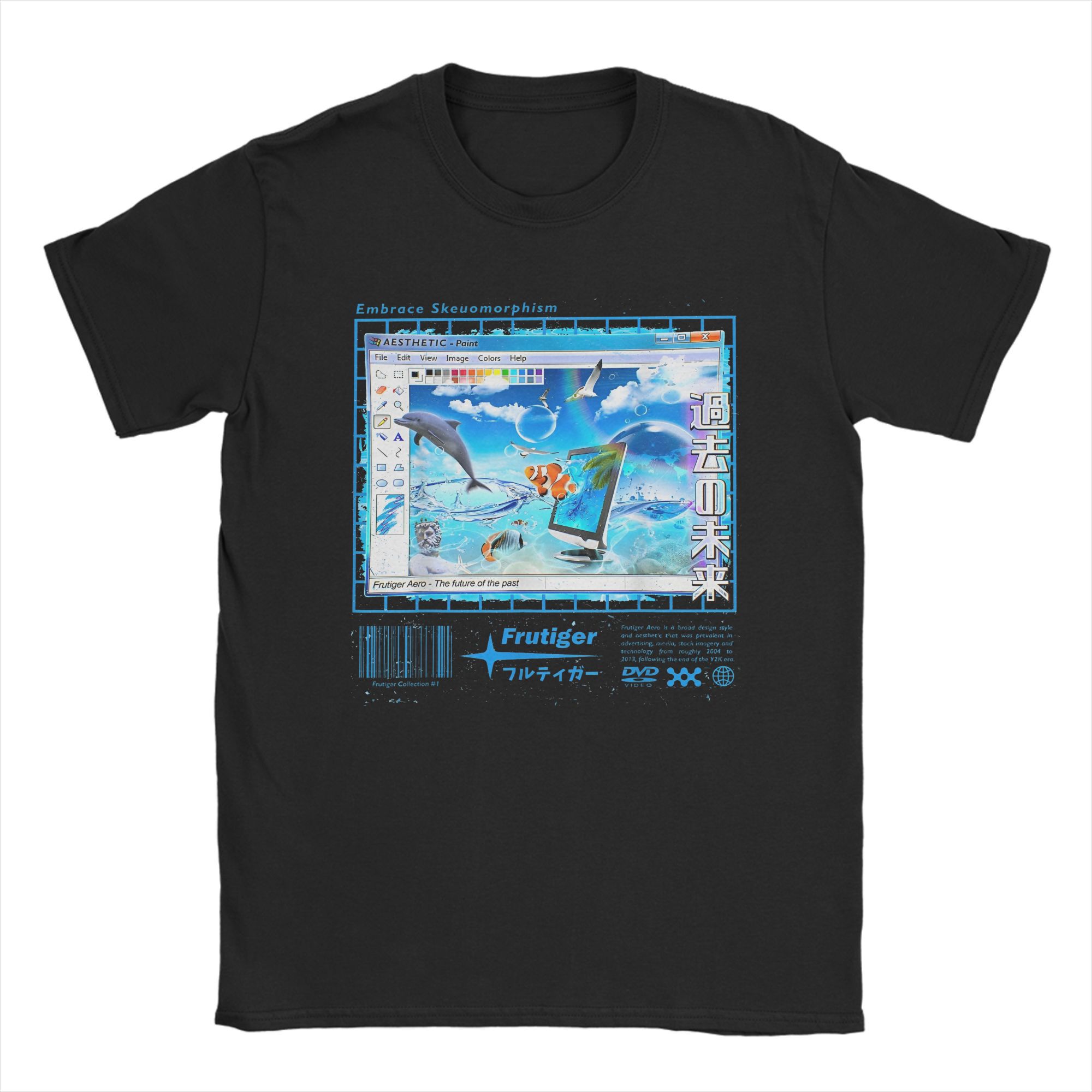 Summer Vibes Clothing Men - Men Frutiger Aero Fashion Collection T