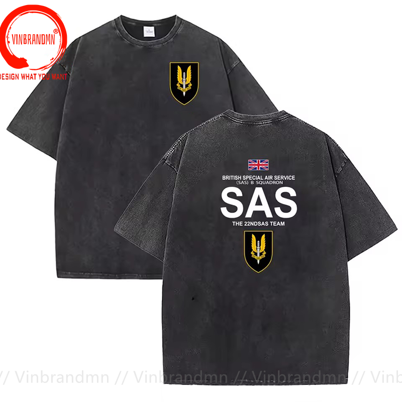 Summer Clothing Uk Men - Vintage Washed Cotton T-Shirt Funny Designer