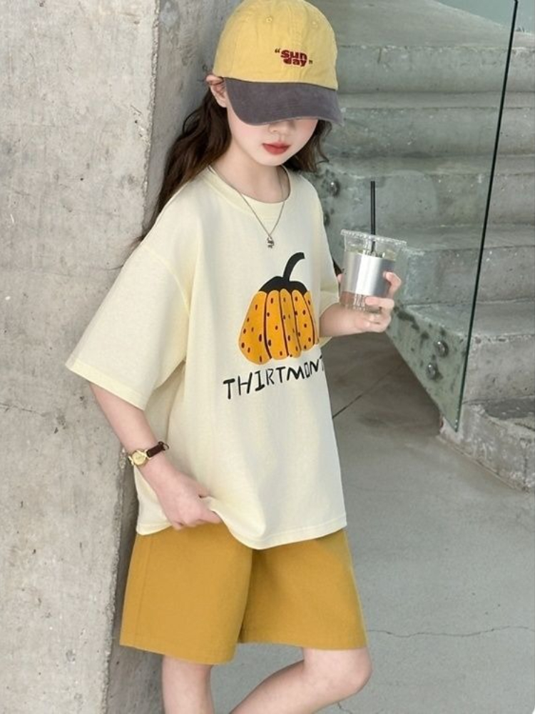 Summer Clothing Reviews - Fashion Girls Outfit Child Sets Korean