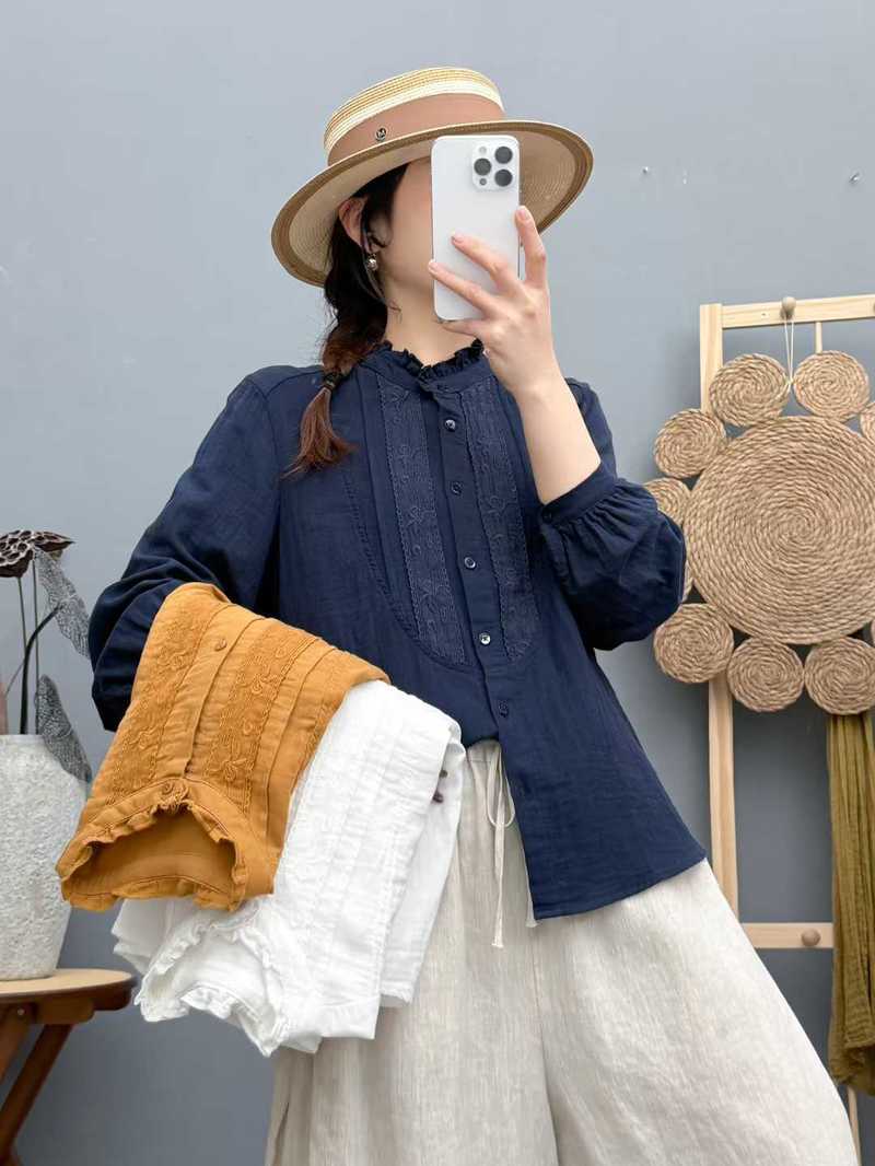 Summer Clothing Yarn - 2026 Vintage Clothing Mori Girl Cotton