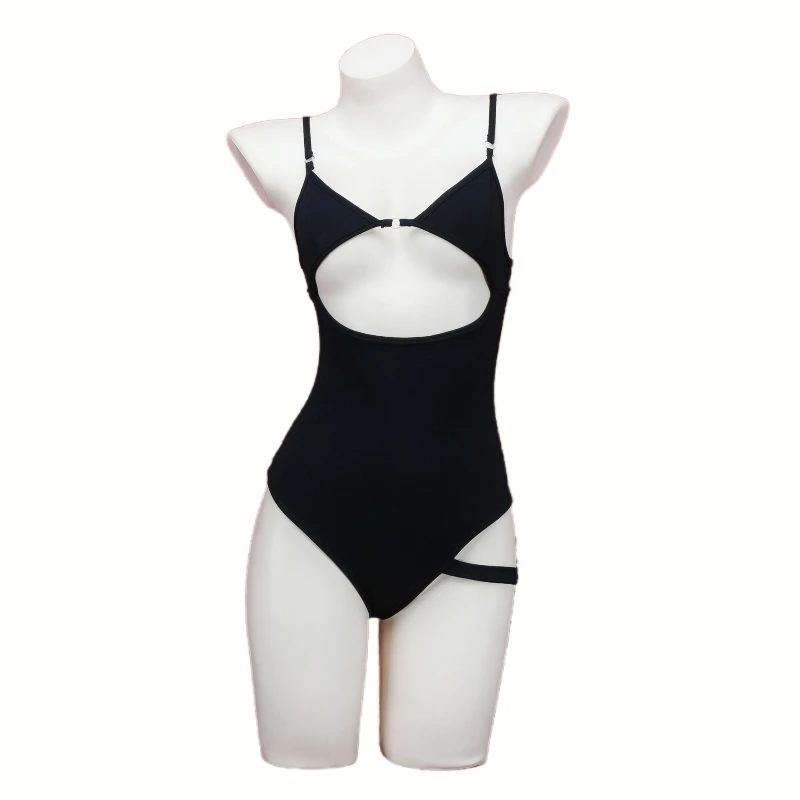 Anime Gothic  Hollow Out Sleev - Romper Playsuit Women ulasan dan harga