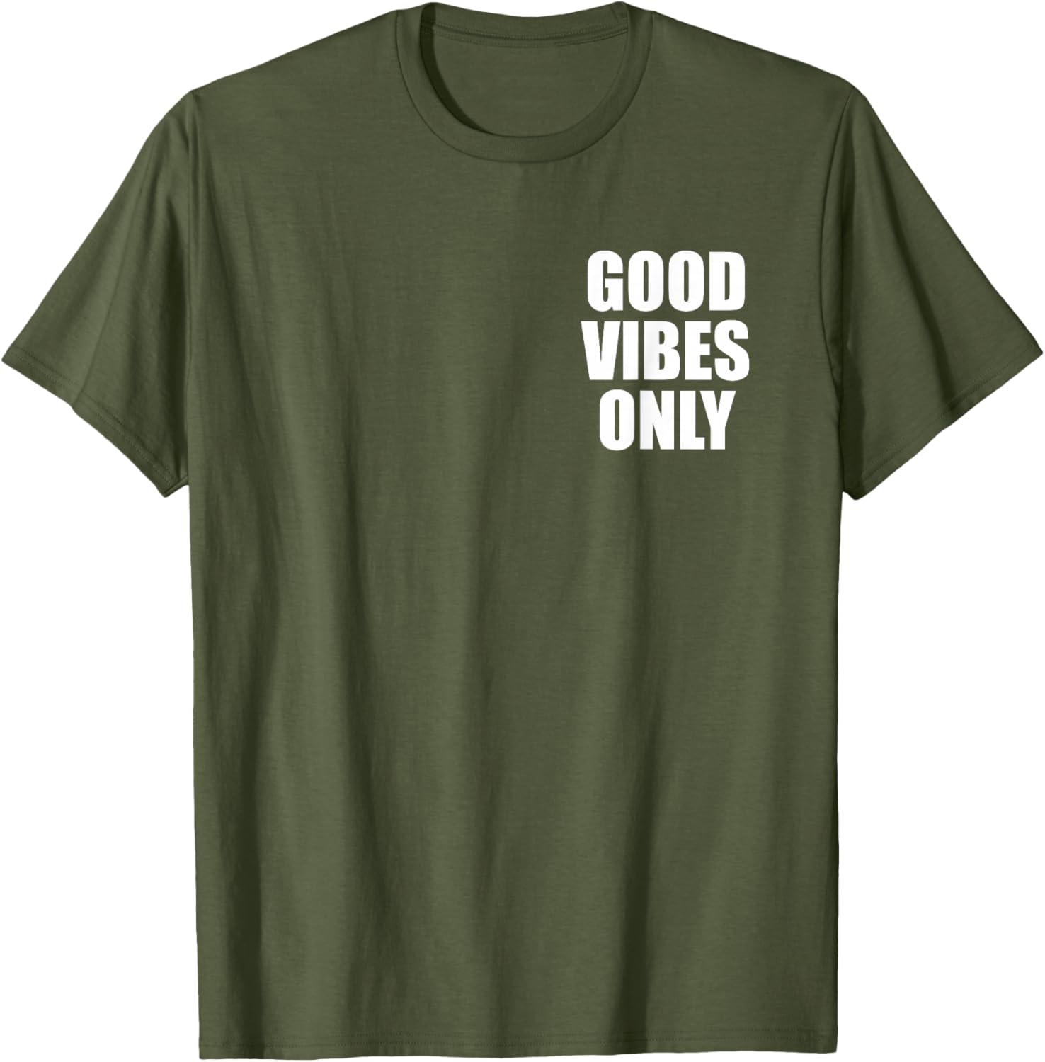 Good Vibes Only Postive Mind T - Summer Vibes Clothing Men ulasan dan harga