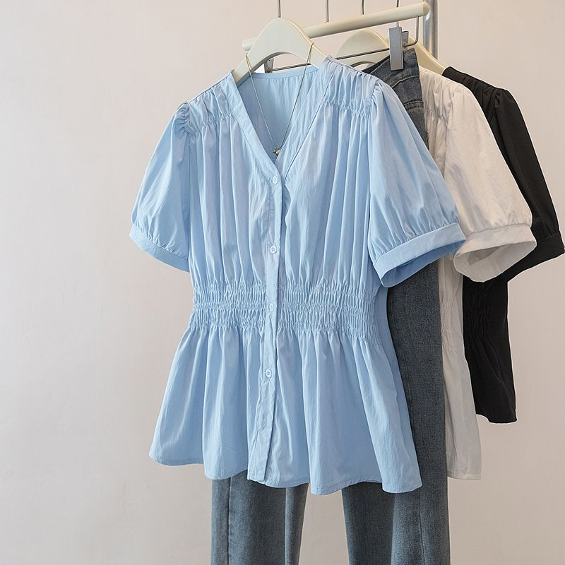 200 Pounds Plus Size Office La - Summer Clothing In French ulasan dan harga