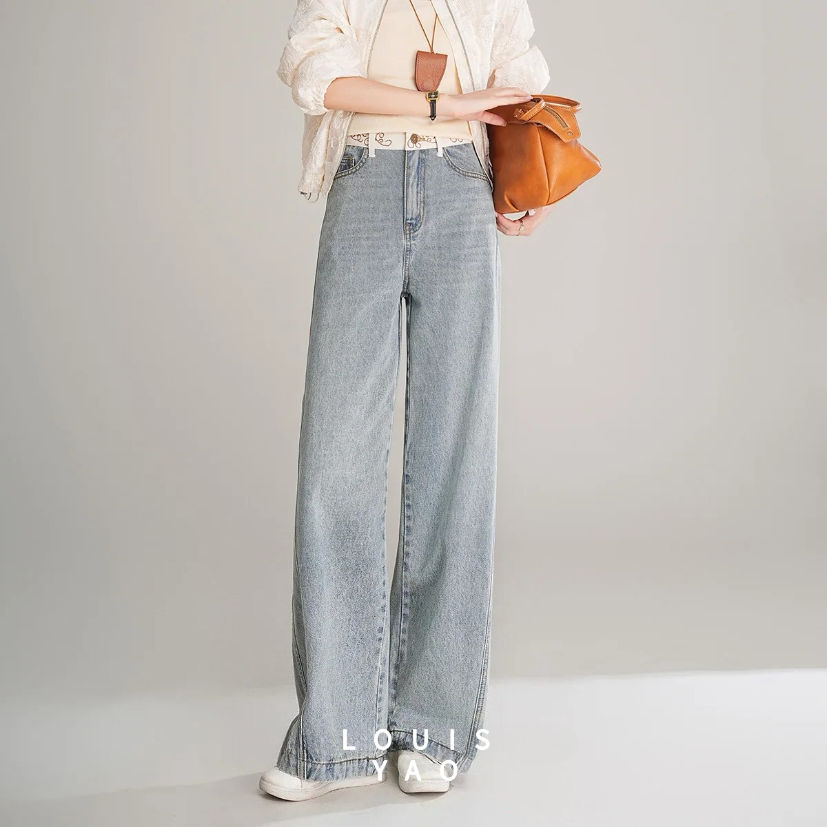 LOUISYAO Retro Contrast Color  - Summer Clothing Reviews ulasan dan harga