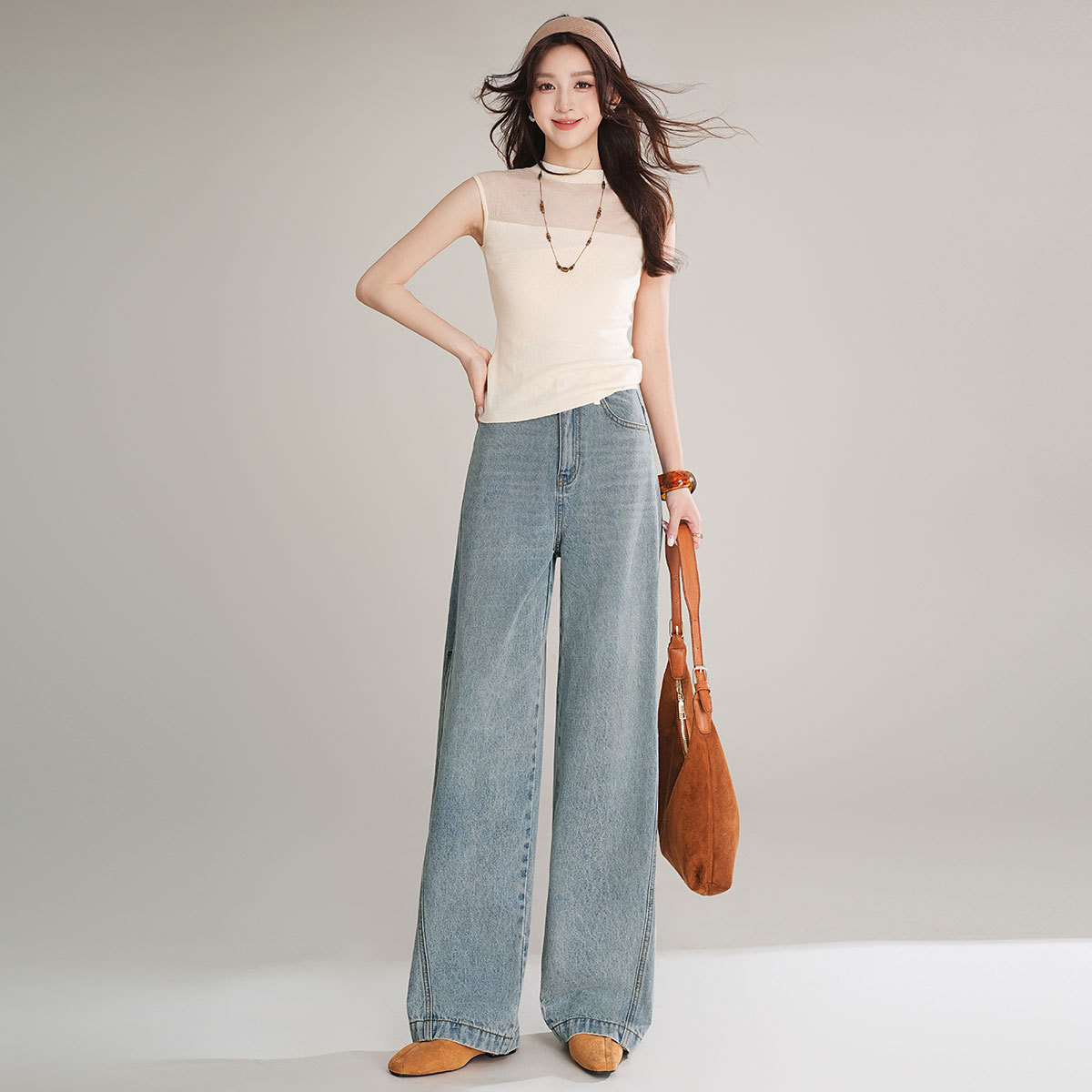 LOUISYAO Retro Contrast Color  - Summer Clothing Reviews ulasan dan harga