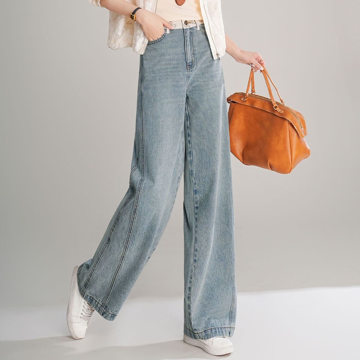 LOUISYAO Retro Contrast Color  - Summer Clothing Reviews ulasan dan harga