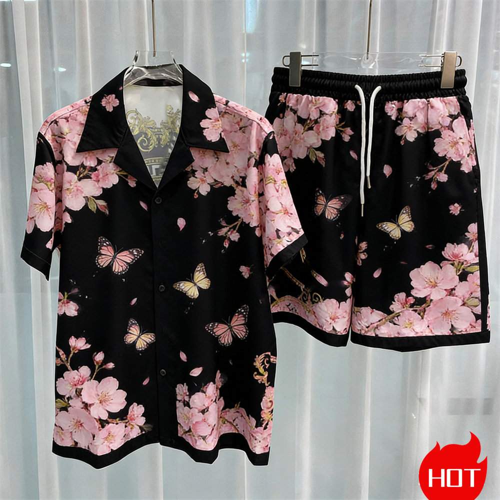 Digital printed men's set fash - Summer Clothing Essentials ulasan dan harga
