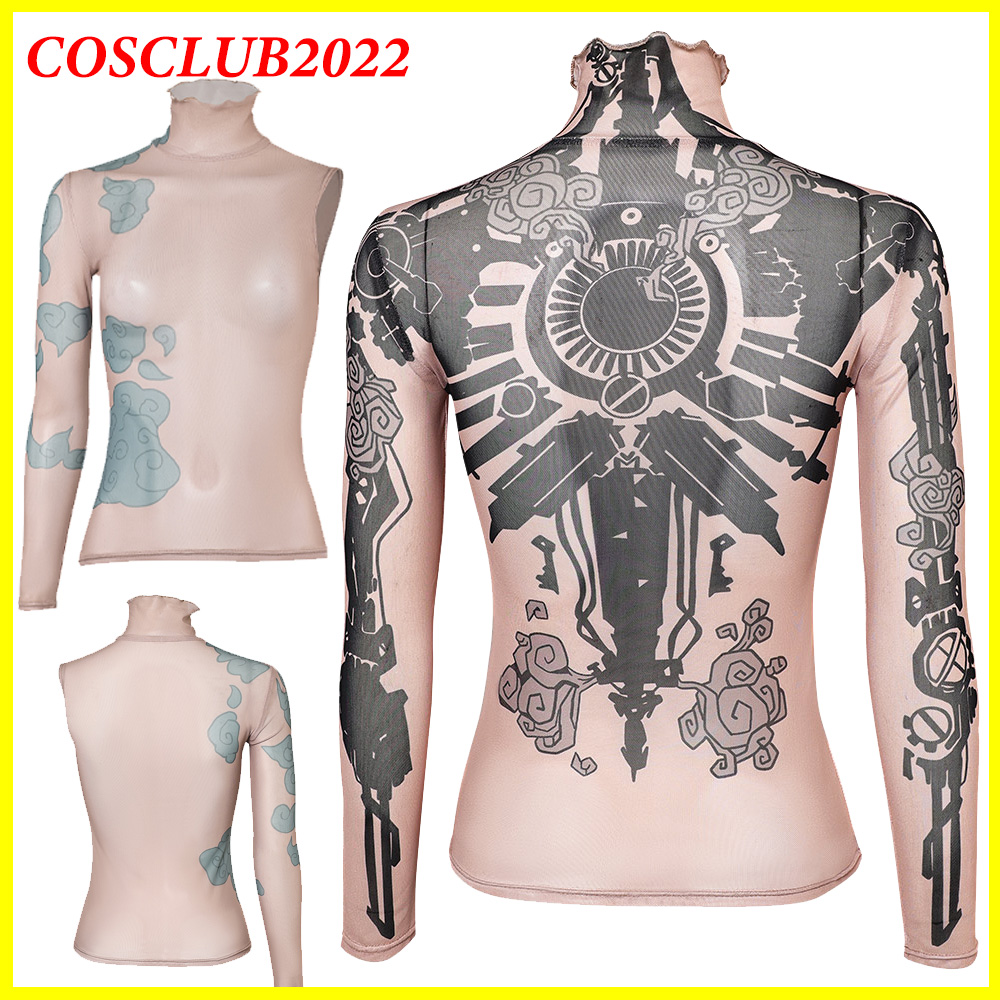 Women Arcane Jinx Cosplay Shir - Summer Clothing Europe ulasan dan harga