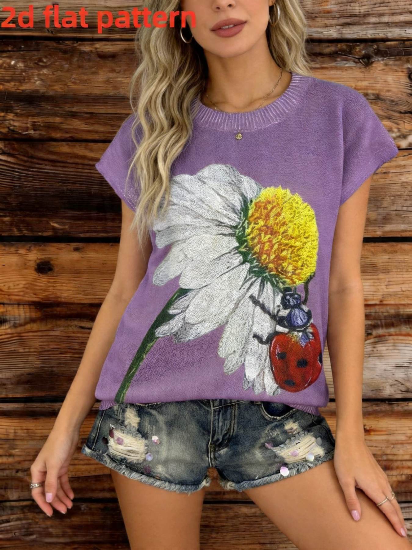 Printed Design - Nottextured S - Summer Clothing Yarn ulasan dan harga