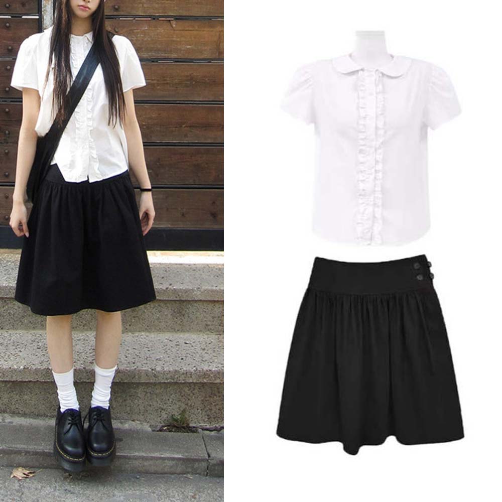 Classic Japanese Style Skirts  - Summer Japanese Clothing ulasan dan harga