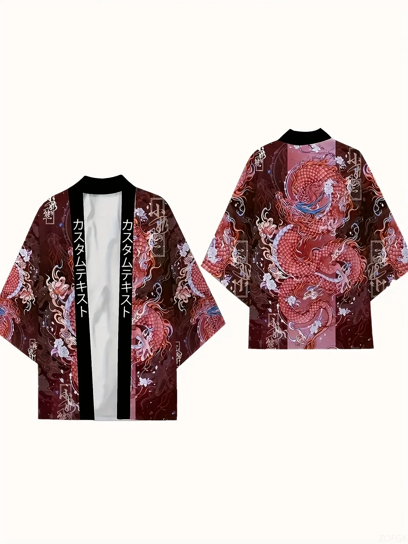 Unisex Kimono 3d Retro Long Pr - Summer Japanese Clothing ulasan dan harga
