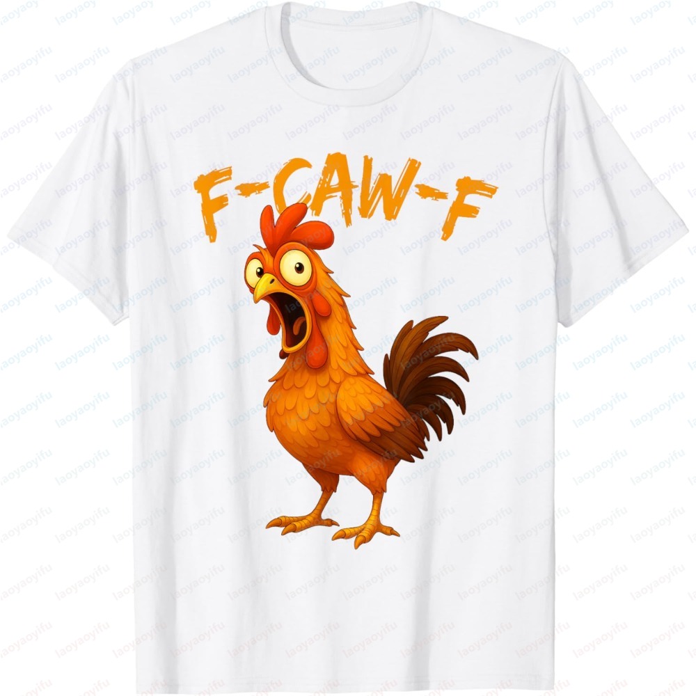 F-Caw-F Funny Chicken Humor Qu - Summer Clothing Quotes ulasan dan harga