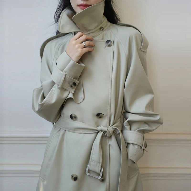 2025 Autumn Women's Trench Coa - Summer Clothing Over 50 ulasan dan harga