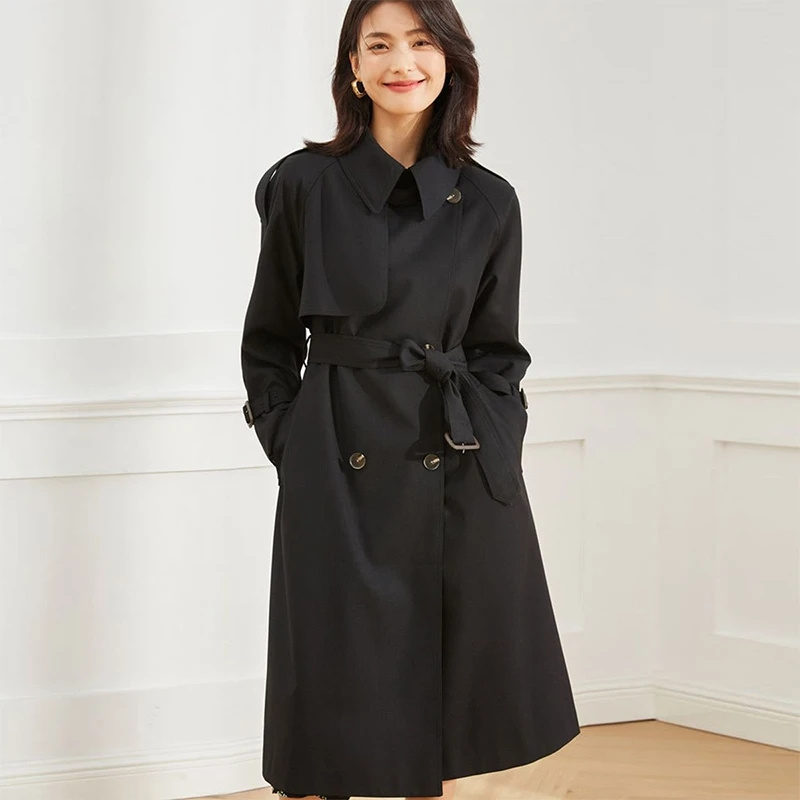 2025 Autumn Women's Trench Coa - Summer Clothing Over 50 ulasan dan harga