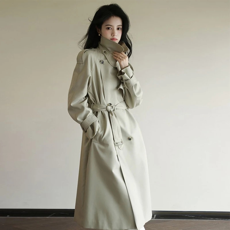 2025 Autumn Women's Trench Coa - Summer Clothing Over 50 ulasan dan harga