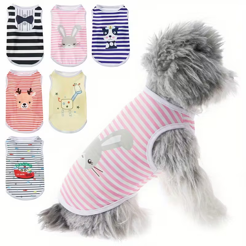 Cute Summer Pet Dog Cooling Ve - Summer Clothing In French ulasan dan harga