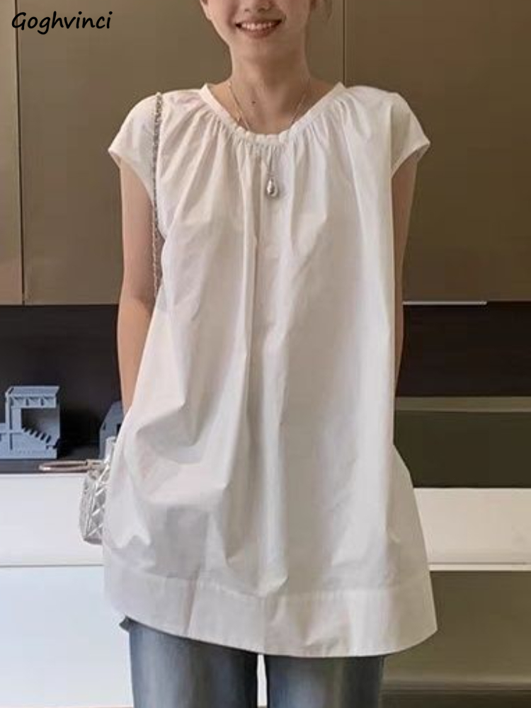 Sleeveless Blouses Women Vinta - Summer Clothing In French ulasan dan harga