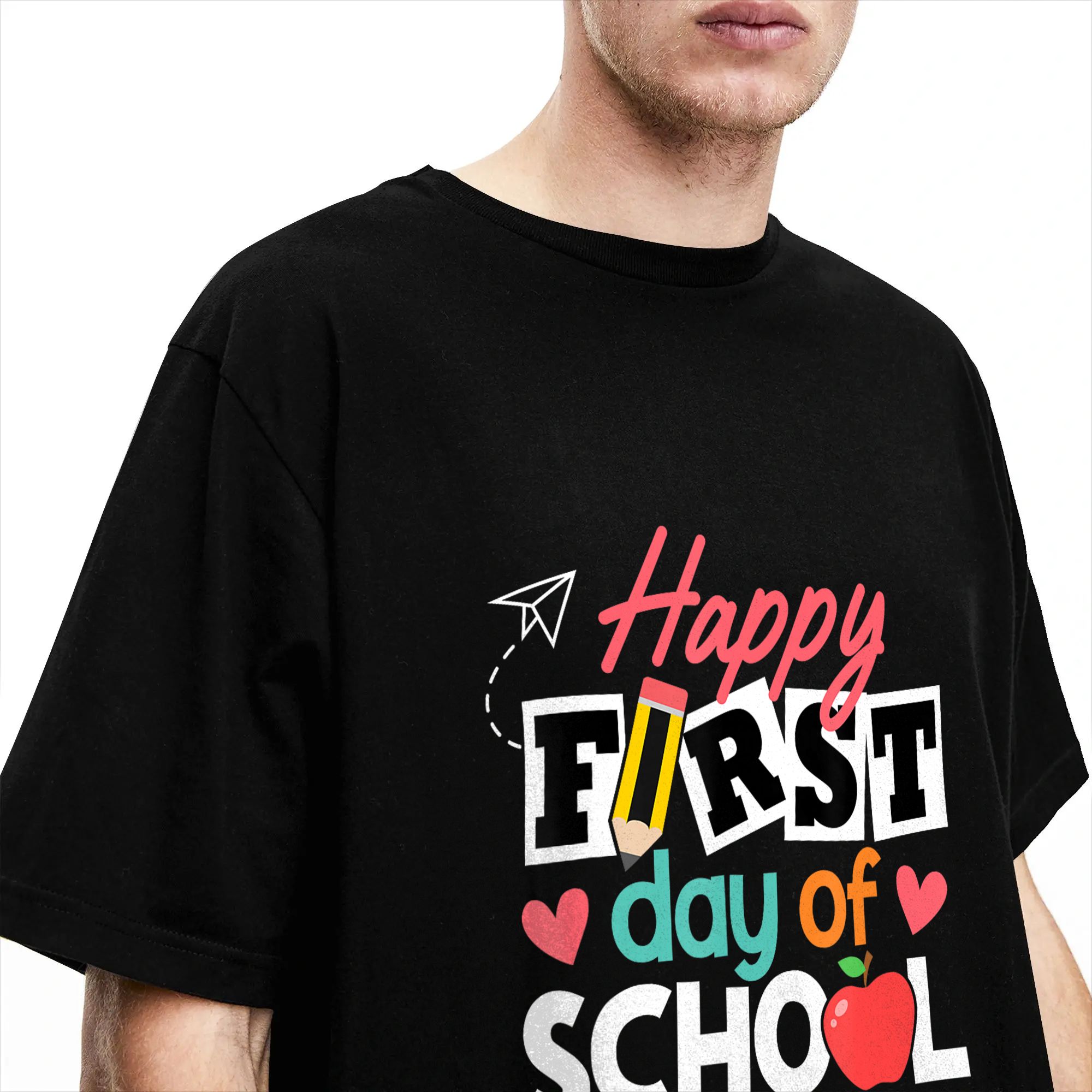 Happy First Day of School Teac - Summer Vibes Clothing Men ulasan dan harga