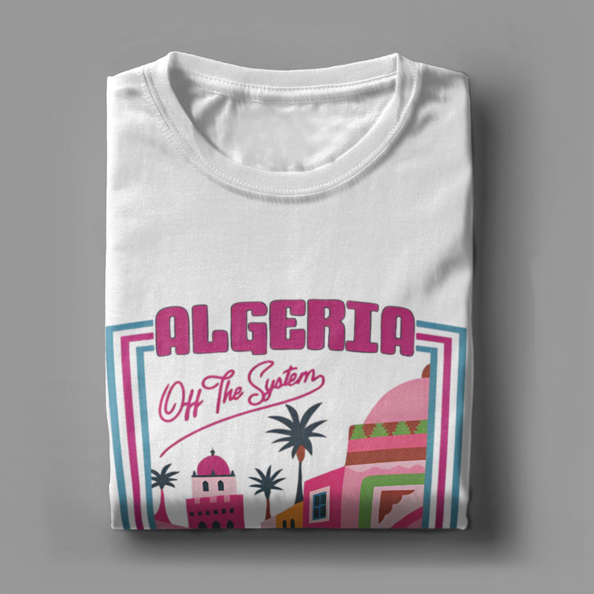 Oversized T Shirt Summer ALGER - Summer Vibes Clothing Men ulasan dan harga