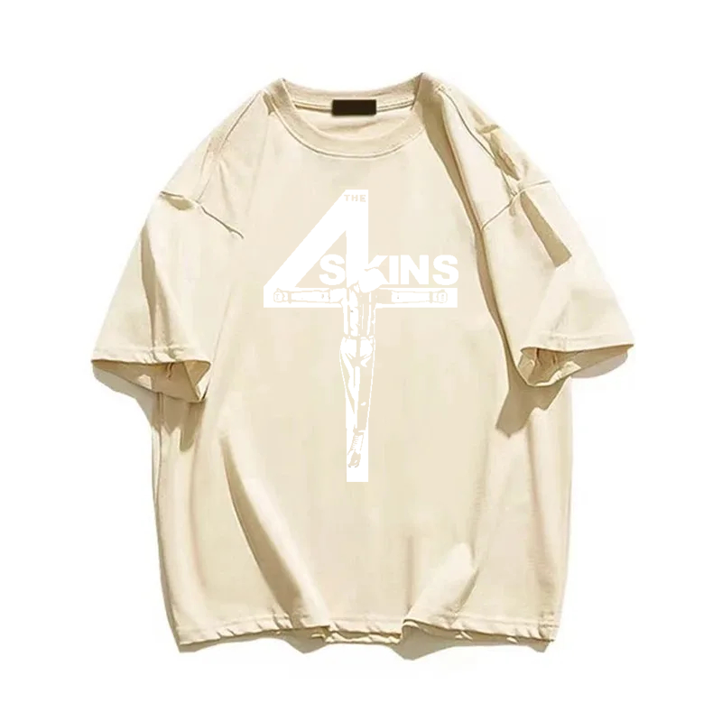 The 4 Skins Oi T Shirt Uk Punk - Summer Clothing Uk Men ulasan dan harga