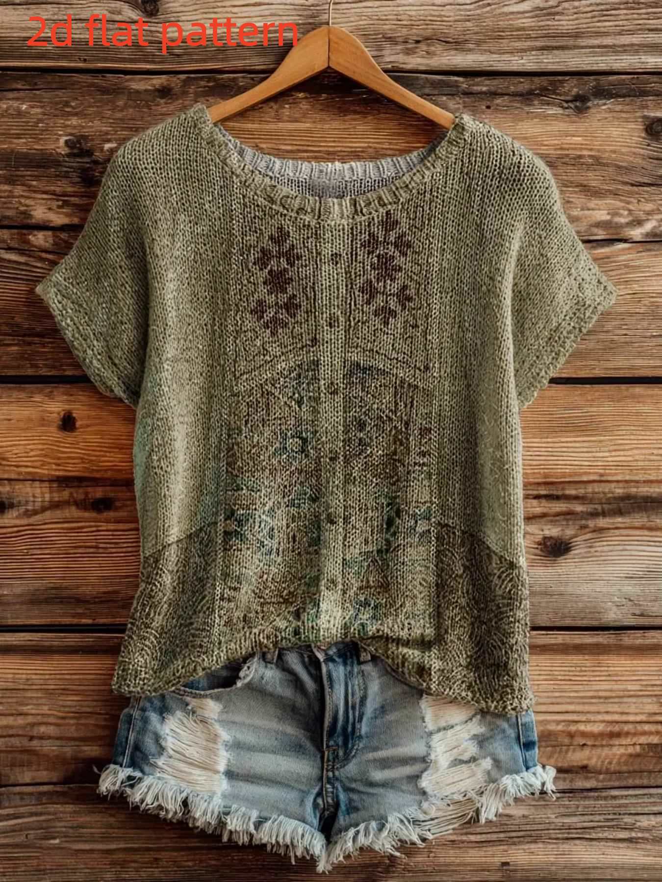 Printed Design - Nottextured S - Summer Clothing Yarn ulasan dan harga
