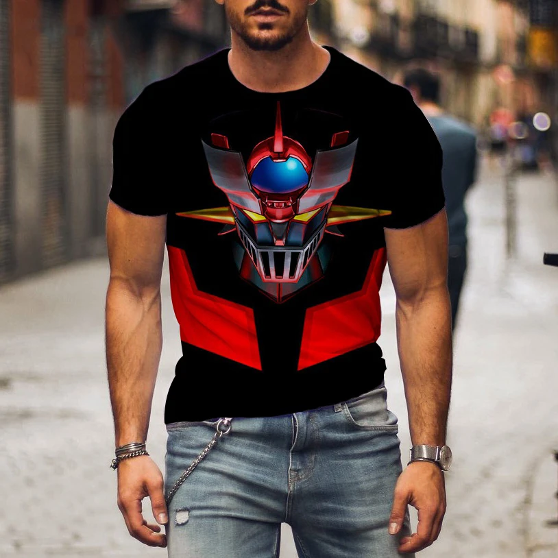 2026 Mazinger Z Anime Mecha 3D - Summer Clothing Over 50 ulasan dan harga
