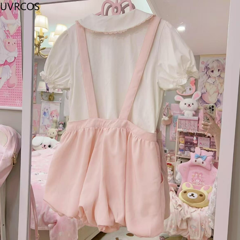 Japanese Kawaii Cute Lolita St - Summer Japanese Clothing ulasan dan harga
