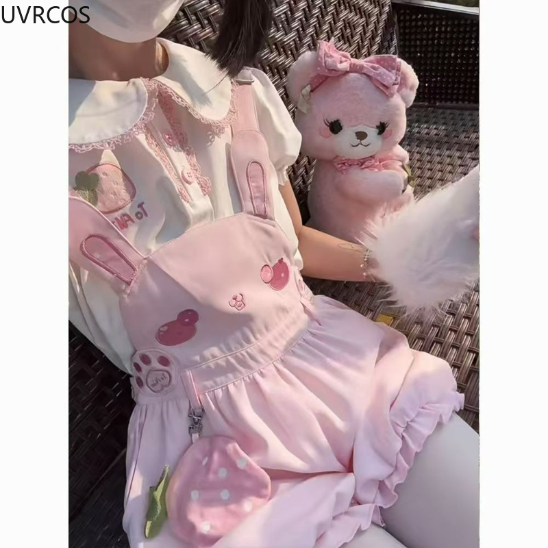 Japanese Kawaii Cute Lolita St - Summer Japanese Clothing ulasan dan harga