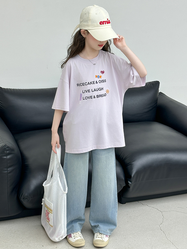 Girls Summer ort Sve T-irt Set - Summer Clothing Set For Girls ulasan dan harga