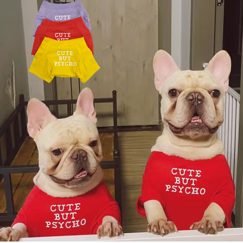 Fashion French Bulldog Pug Ves - Summer Clothing In French ulasan dan harga