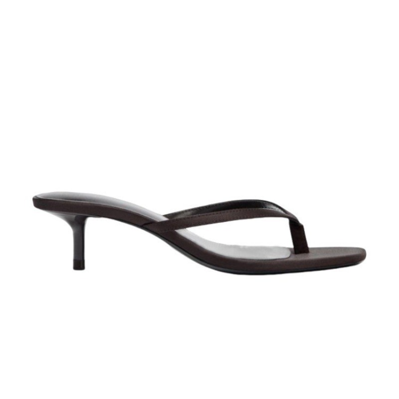 Square Clip Toe High Heel Wome - Summer Japanese Clothing ulasan dan harga
