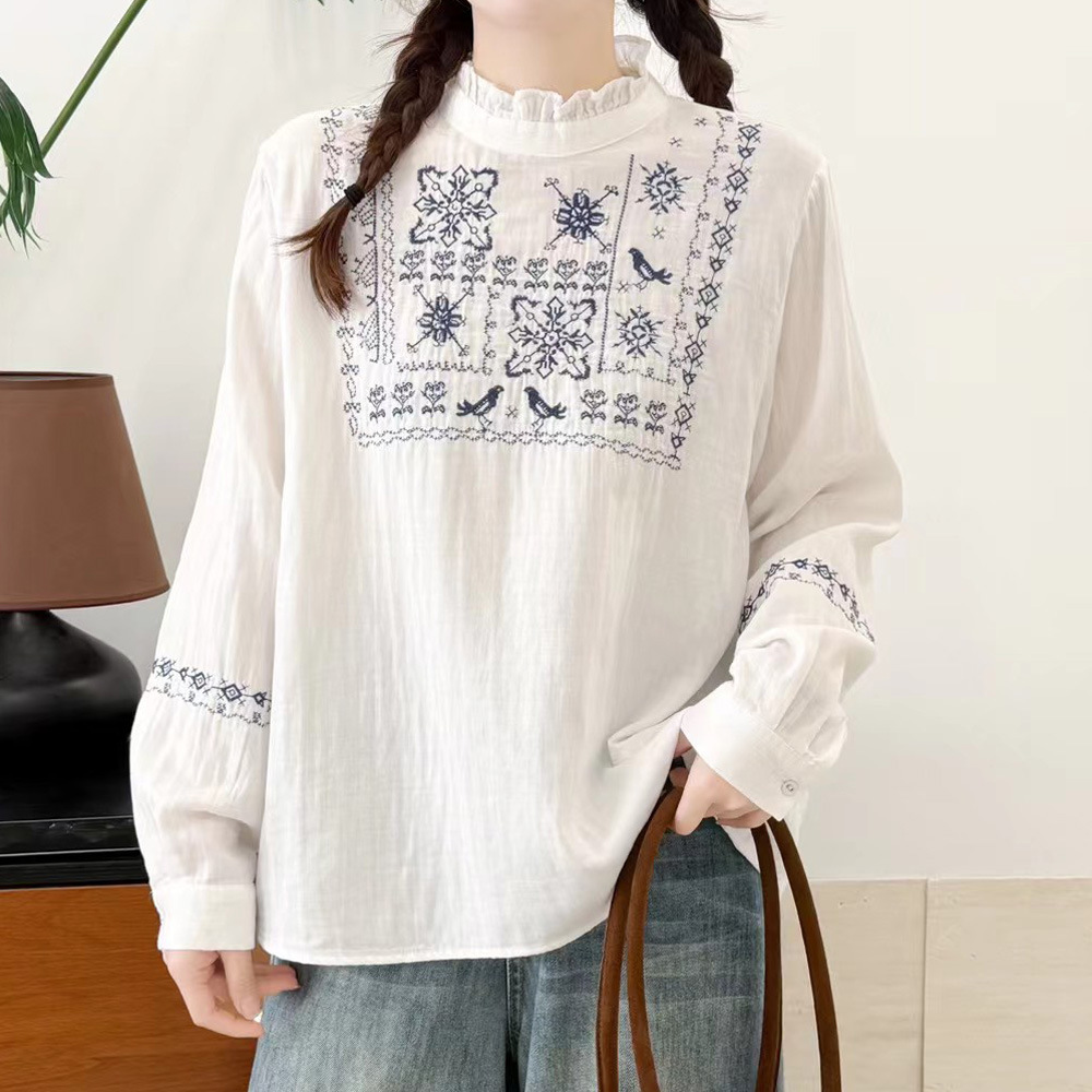 2026 Mori Kei Clothing Ethnic  - Summer Clothing Yarn ulasan dan harga