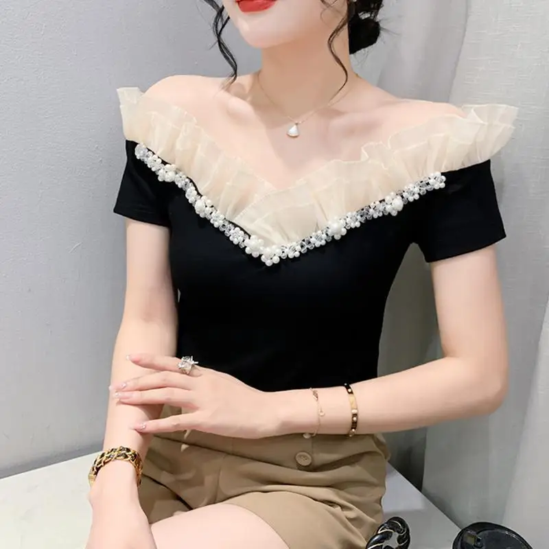 Summer Outfit Woman Tops Off S - Summer Clothing Reviews ulasan dan harga