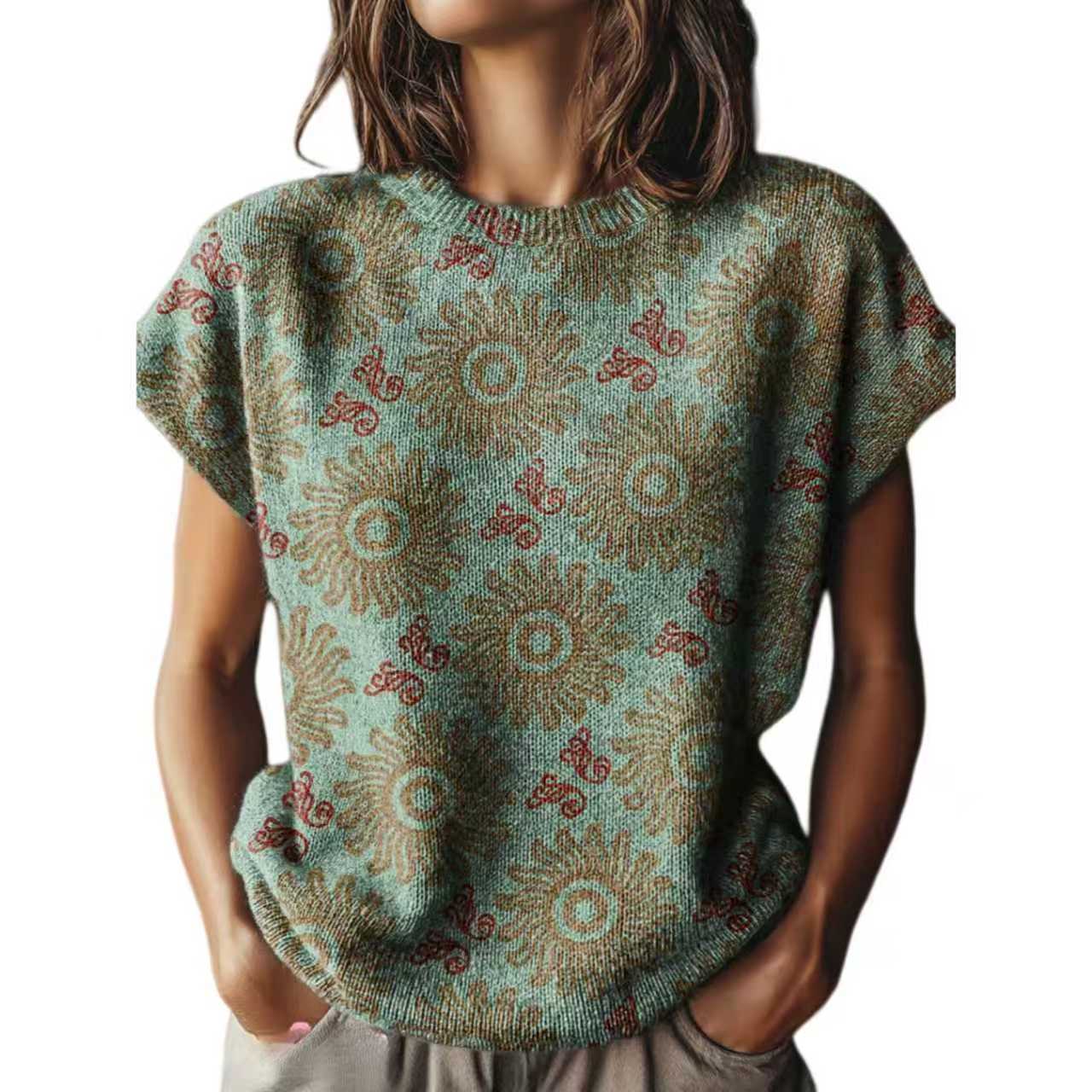 Spring and Summer Fashion New  - Summer Clothing Yarn ulasan dan harga