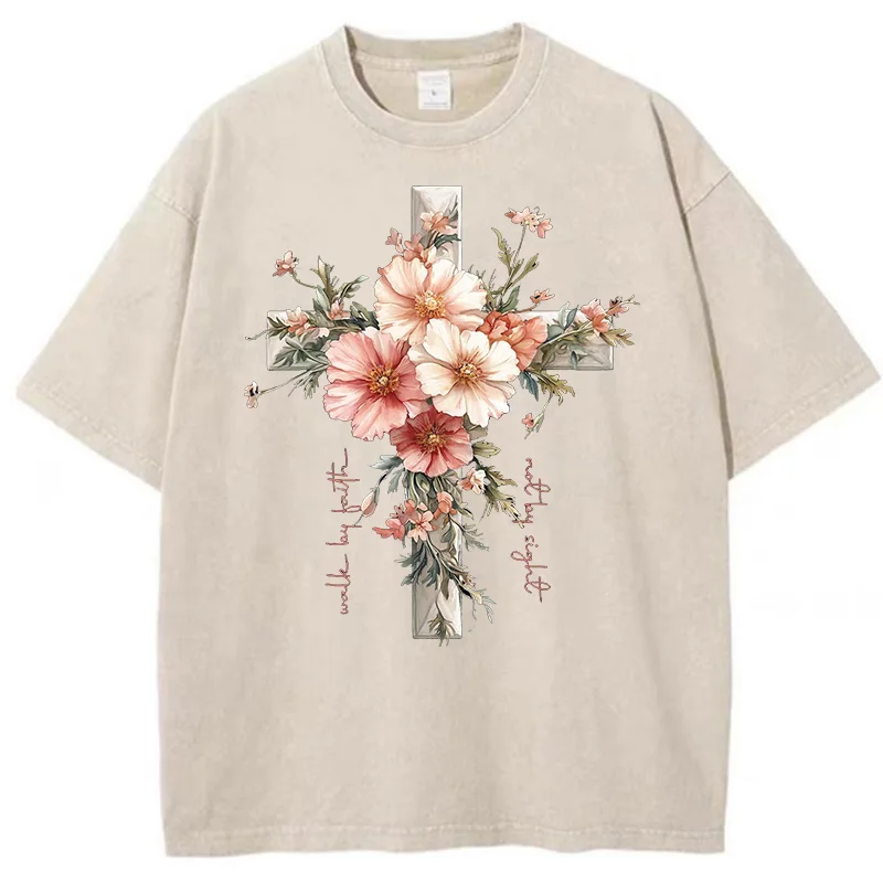 Floral Christian Shirts Jesus  - Summer Clothing Quotes ulasan dan harga