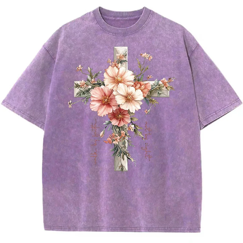 Floral Christian Shirts Jesus  - Summer Clothing Quotes ulasan dan harga