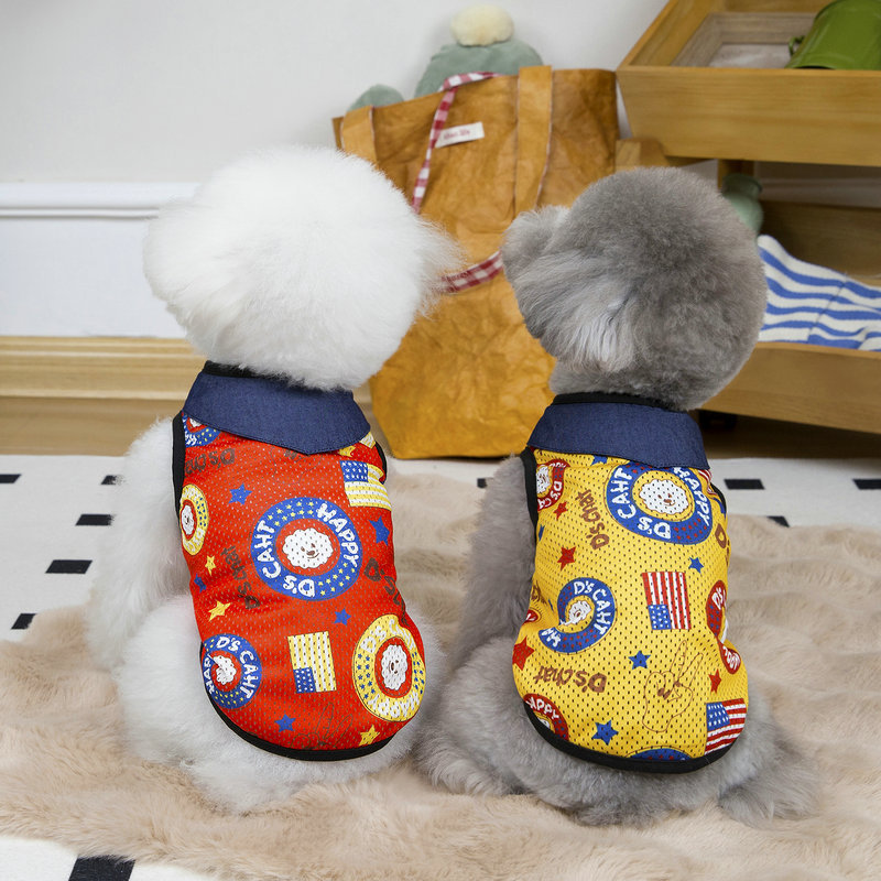 Breathable and Cool Pet Clothi - Summer Clothing In French ulasan dan harga