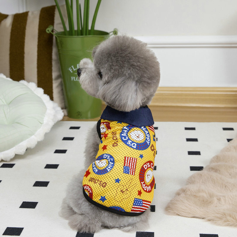 Breathable and Cool Pet Clothi - Summer Clothing In French ulasan dan harga