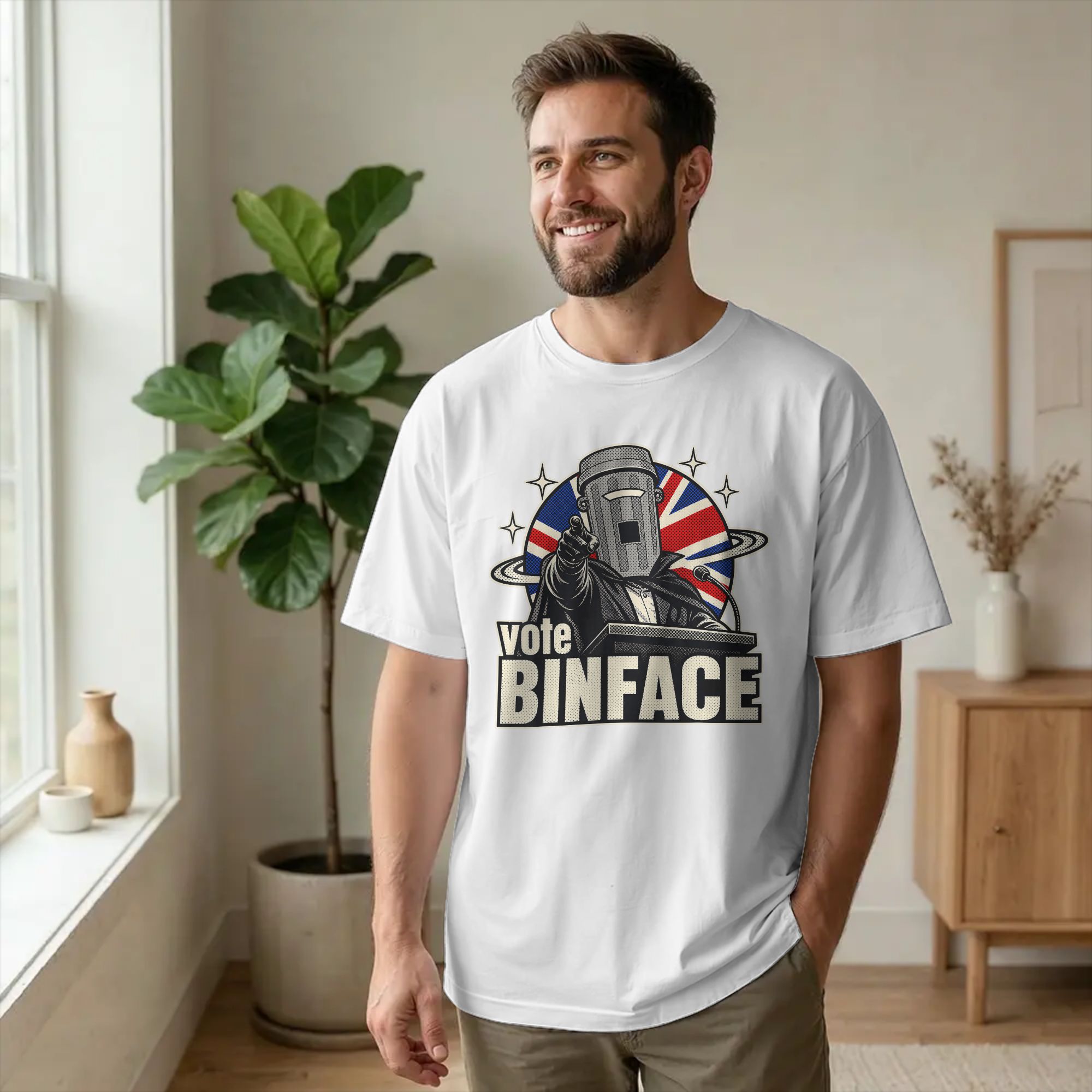 Vote for Count Binface UK Gene - Summer Clothing Uk Men ulasan dan harga