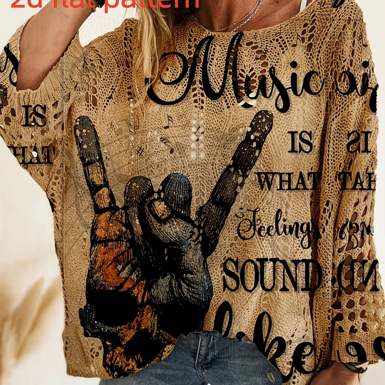 2D Flat Pattern Spring and Sum - Summer Clothing Yarn ulasan dan harga