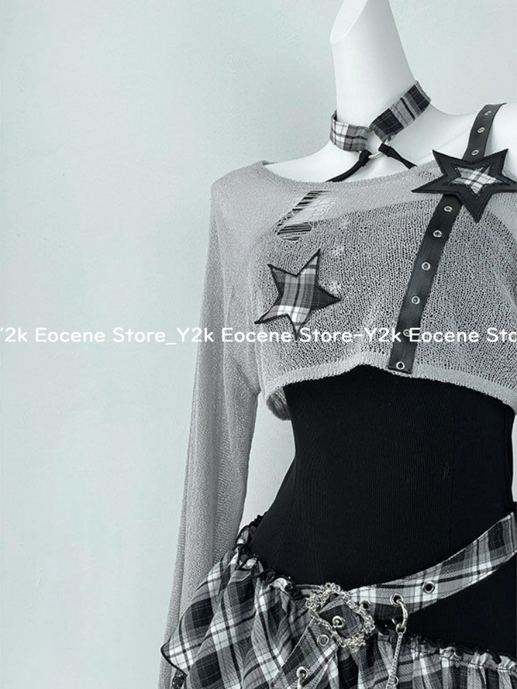 2000s Y2K Spicy Girl Design Ir - Summer Clothing Set For Girls ulasan dan harga