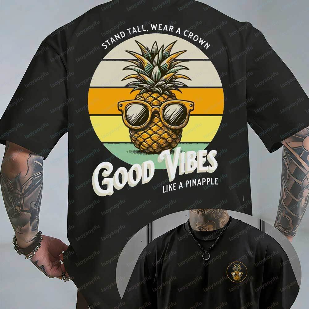 Men's Retro Summer Graphic T-S - Summer Vibes Clothing Men ulasan dan harga