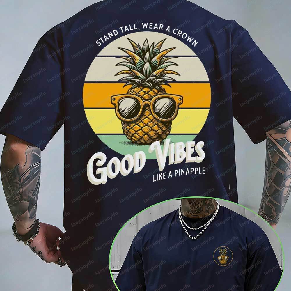 Men's Retro Summer Graphic T-S - Summer Vibes Clothing Men ulasan dan harga