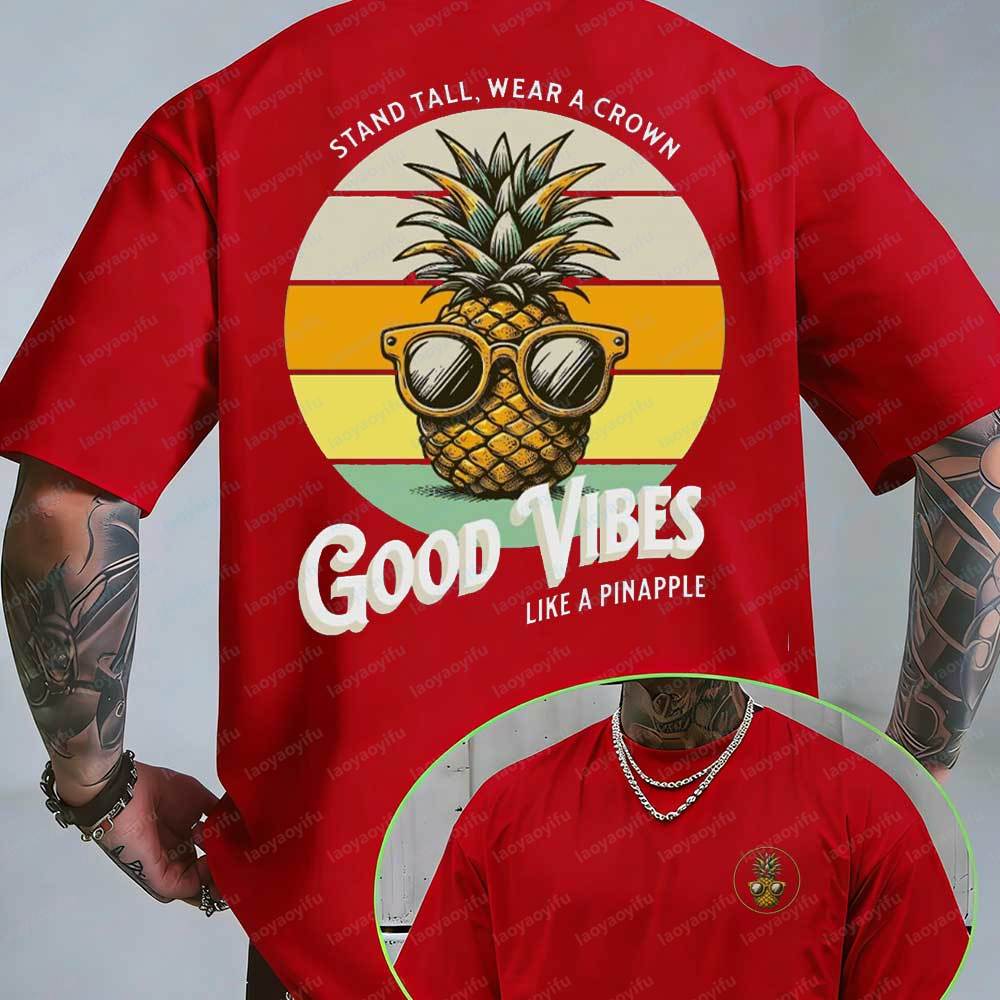Men's Retro Summer Graphic T-S - Summer Vibes Clothing Men ulasan dan harga
