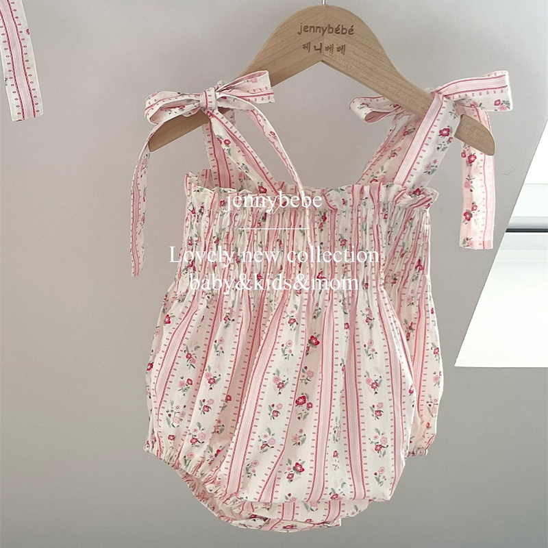 Sweet Little Girls Strap Rompe - Summer Clothing Europe ulasan dan harga