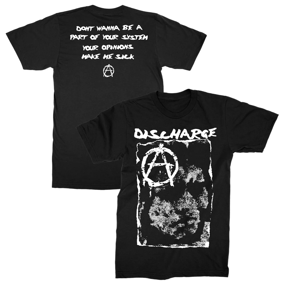 Uk Discharge T-Shirt Hear Noth - Summer Clothing Uk Men ulasan dan harga